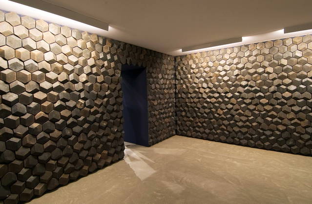 Soil quasi bricks, 2003 - ARoS Aarhus Kunstmuseum, Denmark – 2003 - Photo: Poul Pedersen
