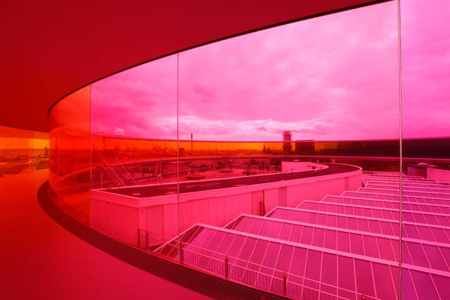 Your rainbow panorama, 2011 - ARoS Aarhus Kunstmuseum, Denmark – 2011 - Photo: Thilo Frank / Studio Olafur Eliasson