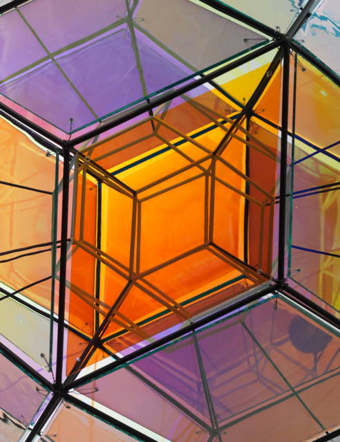 Small rhombic core lamp, 2015 - Photo: Jens Ziehe