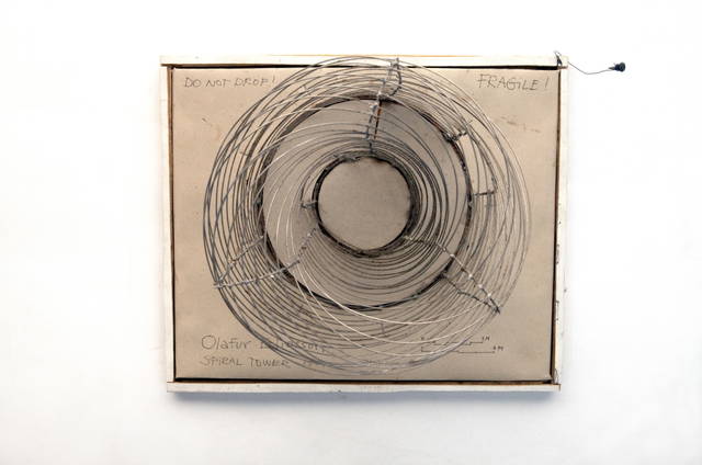 Model for Spiral tower, 2000 - Studio Olafur Eliasson, Berlin – 2012 - Photo: Viola Heyn-Johnsen