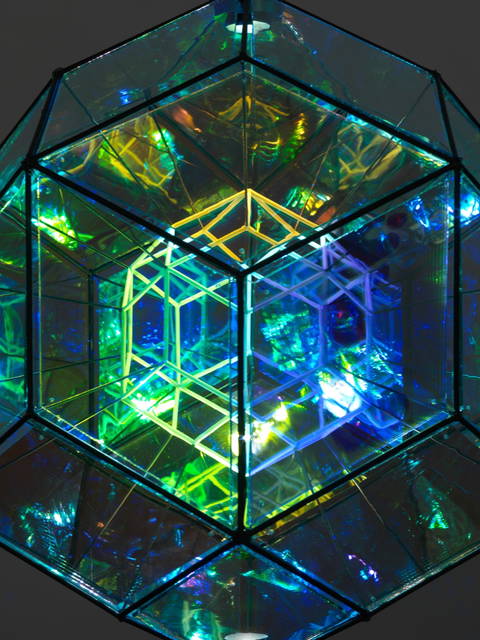 Small rhombic core lamp, 2015 - Photo: Jens Ziehe