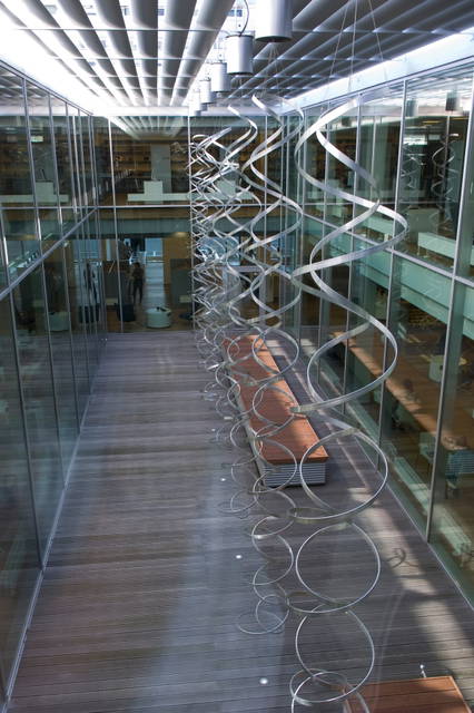 To lufthuller med lys, 2007 - Kolding Library, Denmark – 2007 - Photo: Palle Peter Skov