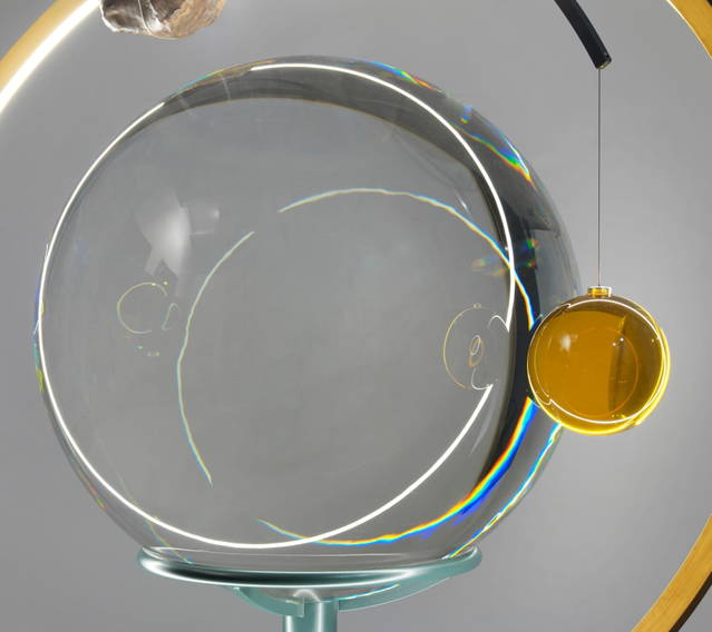 Atmosphere with orbiting light, 2016 - Studio Olafur Eliasson, Berlin – 2016 - Photo: Jens Ziehe