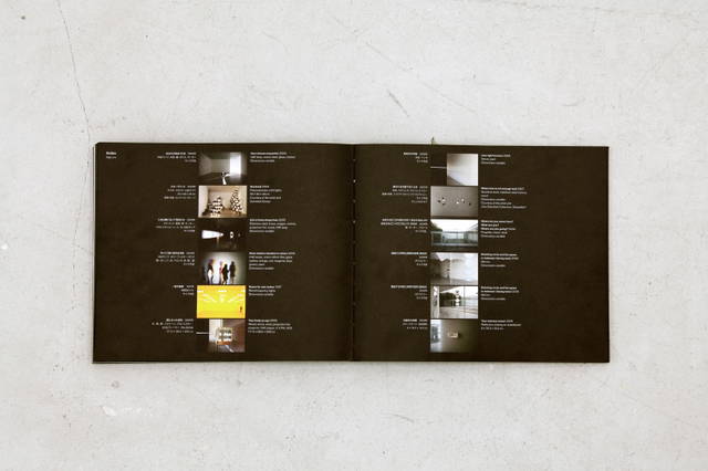 Spread from Olafur Eliasson: Your Chance Encounter, edited by Studio Olafur Eliasson, Baden 2010