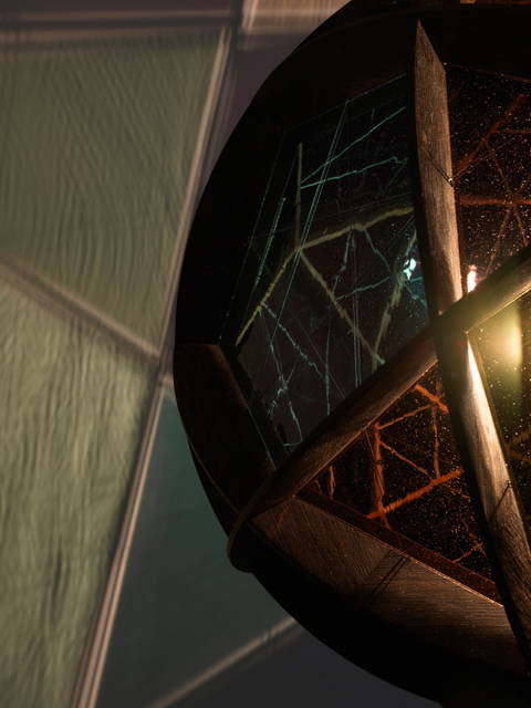 Dark matter sphere, 2012 - Photo: Jens Ziehe