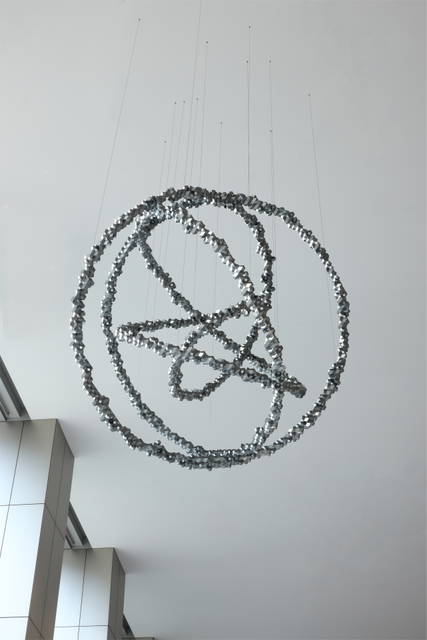 A harmonious cycle of interconnected nows, 2023 - Azabudai Hills Mori JP Tower Office Lobby, Tokyo – 2023 - Photo: Kioku Keizo