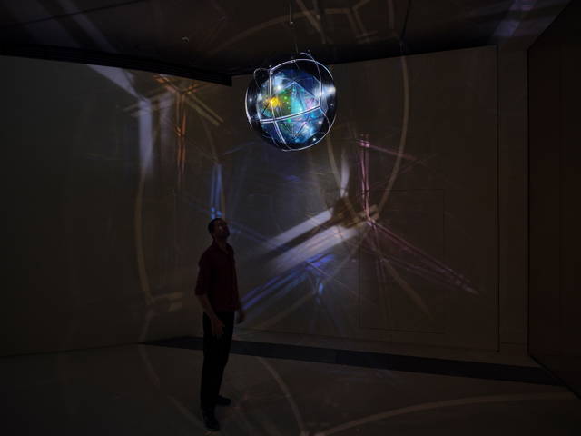 Firefly biosphere (twilighting), 2022 - National Museum of Qatar, Doha – 2023 - Photo: Anders Sune Berg