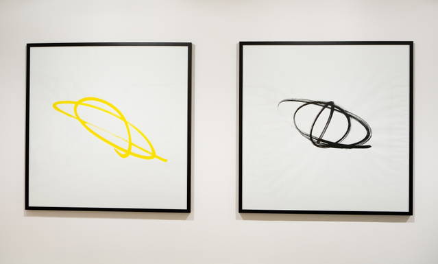 Monoaxial Berlin pendulum drawings (medium), 2007 - PKM Gallery, Seoul – 2007