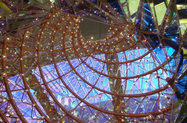 Opera house chandeliers, 2004 - The Copenhagen Opera House – 2004 - Photo: Lars Schmidt 