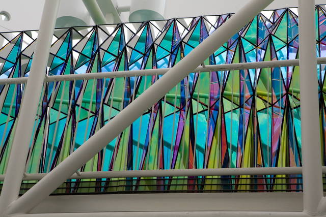 One-way colour tunnel, 2007 - San Francisco Museum of Modern Art – 2007 - Photo: Ian Reeves / Courtesy of San Francisco Museum of Modern Art