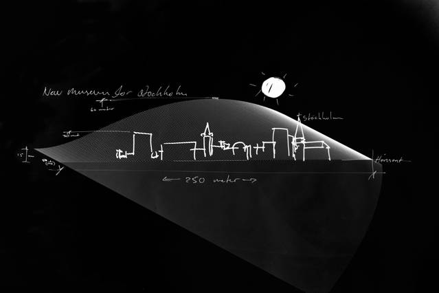 Suncity drawings & Suncity model Stockholm, 2005