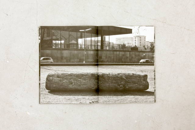 Spread from TYT (Take Your Time) Vol. 3: Driftwood, edited by Caroline Eggel / Studio Olafur Eliasson, Berlin 2010