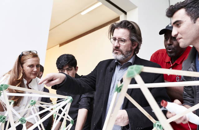 Olafur Eliasson and Francesca von Habsburg - TBA21-Augarten, Vienna – 2016 - Photo: Sandro E.E. Zanzinger