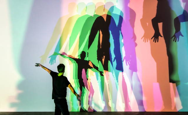 Your uncertain shadow (colour), 2010 - Studio Olafur Eliasson, Berlin – 2019 - Photo: María del Pilar García Ayensa / Studio Olafur Eliasson