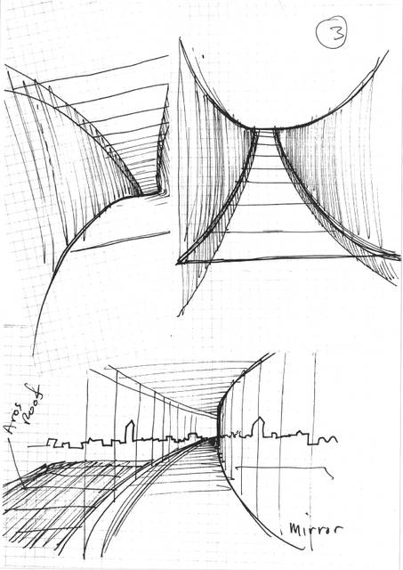 Sketch for Your rainbow panorama, 2011