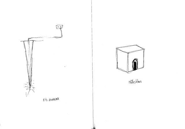 Spread from Sketchbook