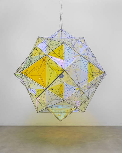 Yellow atmosphere projector, 2018 - Photo: Jens Ziehe