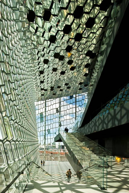 Façade for Harpa Reykjavik Concert Hall and Conference Centre - Reykjavik – 2013 - Photo: Nic Lehoux