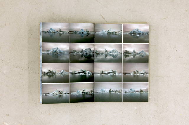 Spread from Olafur Eliasson: Your mobile expectations; BMW H2R project, edited by Martina Kupiak / Studio Olafur Eliasson, Baden 2008