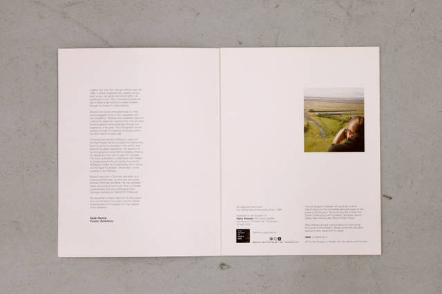 Invitation for Olafur Eliasson: The Curious Garden, 2000, Irish Museum of Modern Art, Dublin, 2000
