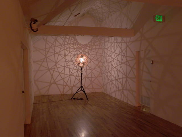 Fivefold sphere projection lamp, 2004 - Aspen Art Museum, Colorado – 2005 - Photo: Frank Haugwitz / Studio Olafur Eliasson