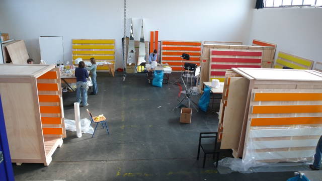 Your eye activity field, 2009 in progress - Studio Olafur Eliasson, Berlin – 2009 - Photo: Studio Olafur Eliasson