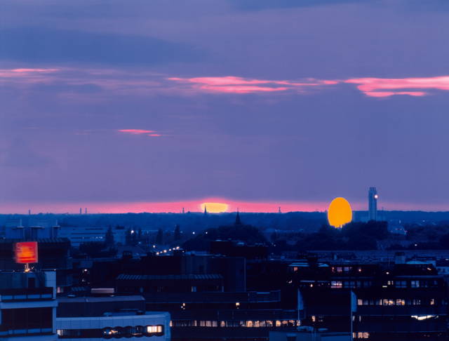Double sunset, 1999 - Utrecht, The Netherlands – 1999 - Photo: Hans Wilschut 