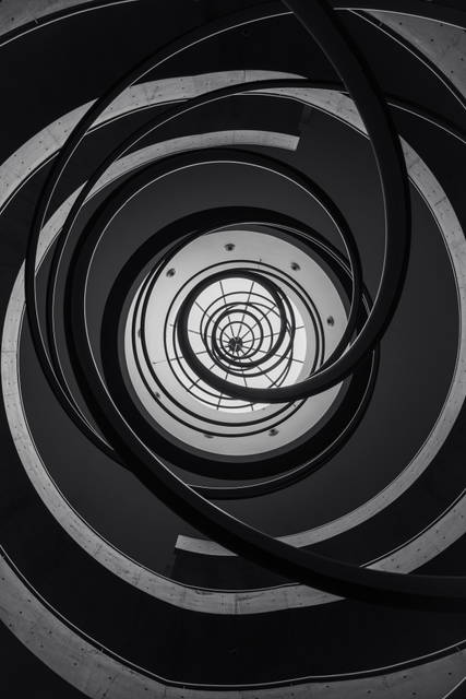 Installation view of Atmospheric Column - He Art Museum in Foshan, China – 2023 - Photo: Hubert Wang