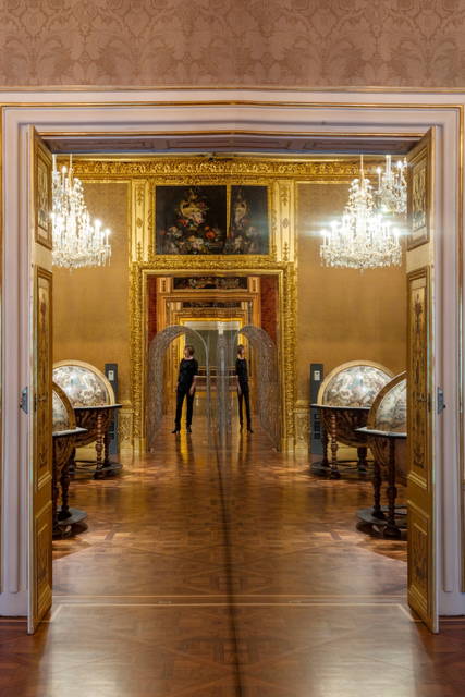 Fivefold tunnel, 2000 - The Winter Palace of Prince Eugene of Savoy, Vienna – 2015 - Photo: Anders Sune Berg