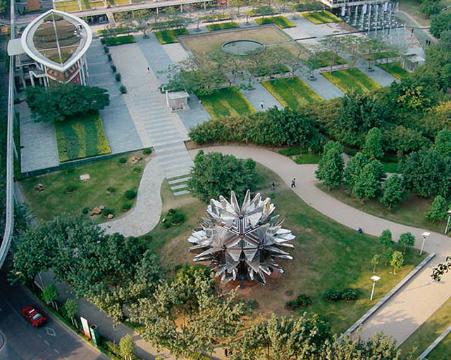 Flower pavilion, 2003 - 5th Shenzhen International Public Art Exhibition, China – 2003
