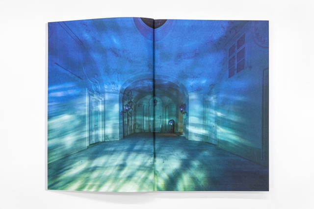 Spread from Olafur Eliasson - Baroque Baroque, edited by Francesca von Habsburg, Agnes Husslein-Arco, Daniela Zyman, Berlin 2015