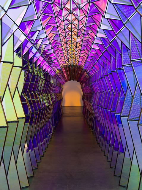 One-way colour tunnel, 2007 - Museum of Contemporary Art, Chicago – 2007 - Photo: Nathan Keay / Courtesy of Museum of Contemporary Art Chicago