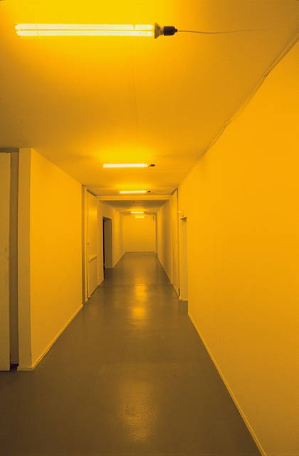 Yellow corridor, 1997 - Musée d’Art Moderne de la Ville de Paris – 1997 - Photo: Bertrand Huet