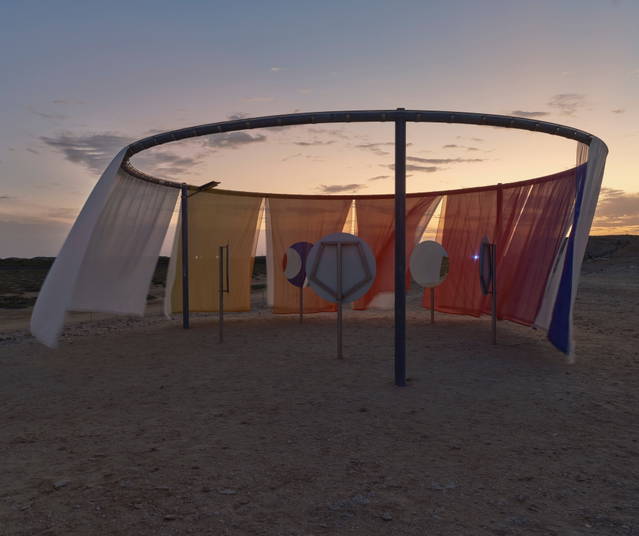 Your fivefold vanishing points, 2023 - Al Thakhira, Qatar – 2023 - Photo: Anders Sune Berg