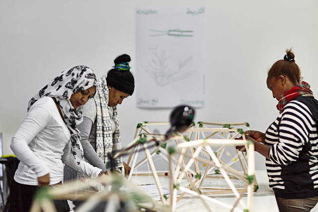 Olafur Eliasson: Green light, 2016 – An artistic workshop Co-produced by Thyssen-Bornemisza Art Contemporary  - TBA21-Augarten, Vienna – 2016 - Photo: Sandro E.E. Zanzinger / TBA21