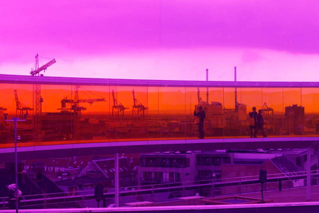 Your rainbow panorama, 2011 - ARoS Aarhus Kunstmuseum, Denmark – 2011 - Photo: Thilo Frank / Studio Olafur Eliasson