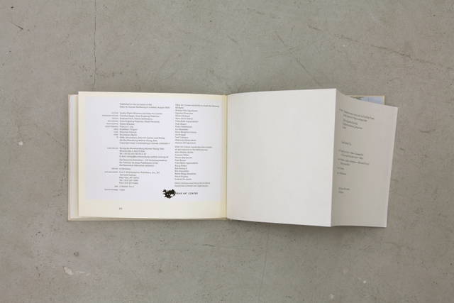 Spread from The Goose Lake Trail (Southern Route), A Road Conversation between Olafur Eliasson and Hans Ulrich Obrist, edited by Studio Olafur Eliasson and Eidar Art Center, Iceland 2006