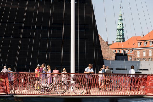 Cirkelbroen, 2015 - Christianshavn Canal, Copenhagen – 2015 - Photo: Anders Sune Berg