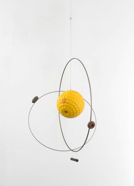 Shore compass (07:00, yellow), 2018 - Photo: Jens Ziehe