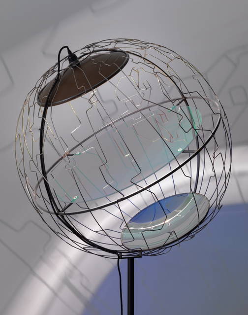 Time zone summit lamp, 2011 - Photo: Jens Ziehe
