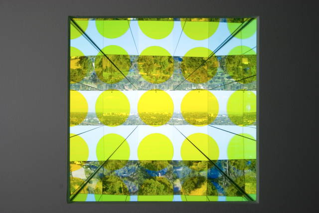 Sunset kaleidoscope, 2005 - Emi Fontana West of Rome, Jamie Residence, Pasadena, California – 2005 - Photo: Fredrik Nilsen
