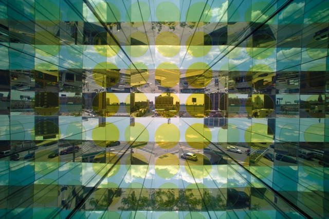 Detail of Sunset kaleidoscope, 2005 - MoMA P.S.1, Long Island City, New York – 2005 - Photo: Christopher Burke