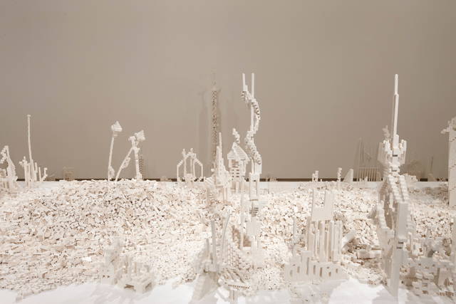 The cubic structural evolution project, 2004 - Museum of Contemporary Art, Chicago – 2004 - Photo: Jenni Carter