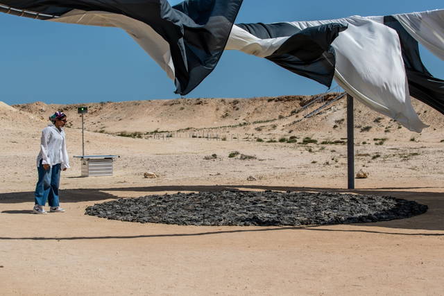 Your oil-spill garden, 2023 - Al Thakhira, Qatar – 2023 - Photo: Ali Faisal Al Anssari, Qatar Museums