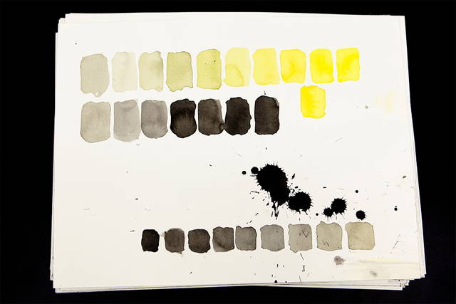 In progress photos of Trust, confidence, intuition – Contact is content, 2014 - Photo: Tove Eklund / Studio Olafur Eliasson