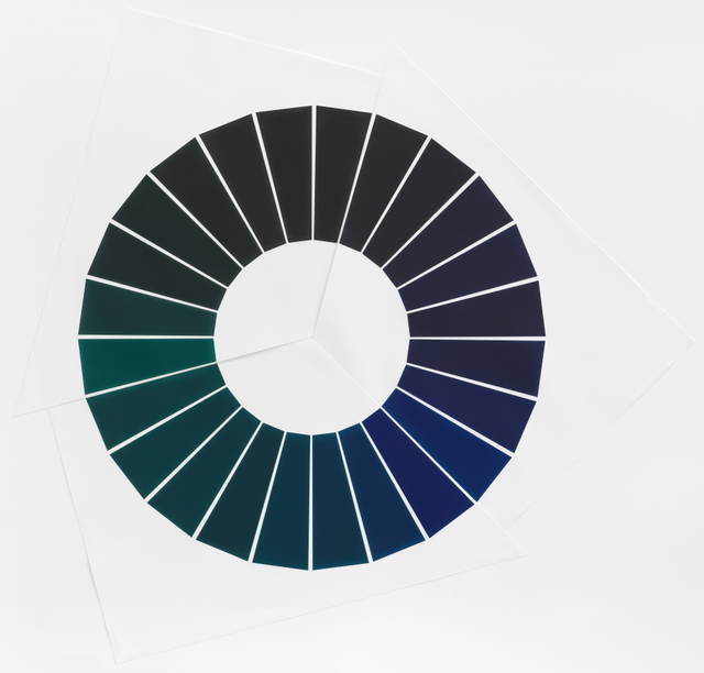 The blue colour circle, 2008 - BORCH Gallery, Berlin – 2008 - Photo: BORCH Gallery