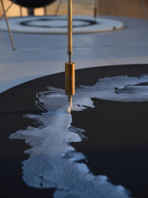 Saltwater-drawing observatory, 2023 (Detail) - Al Thakhira, Qatar – 2023 - Photo: Anders Sune Berg