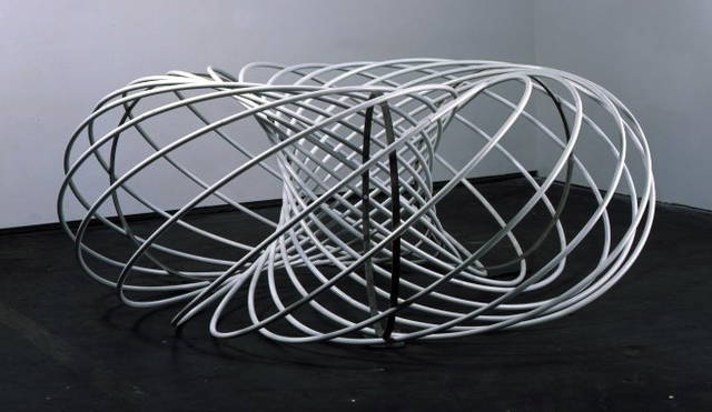 White doughnut, 2003 - neugerriemschneider, Berlin – 2003 - Photo: Jens Ziehe