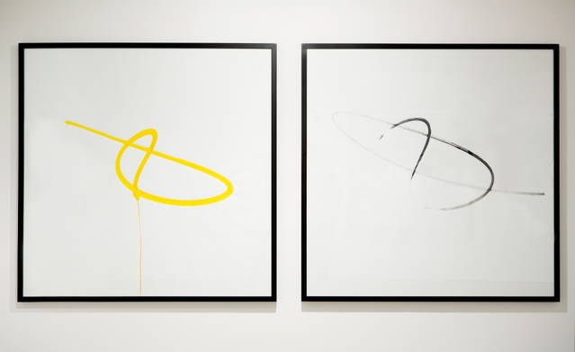 Monoaxial Berlin pendulum drawings (short), 2007 - PKM Gallery, Seoul – 2007