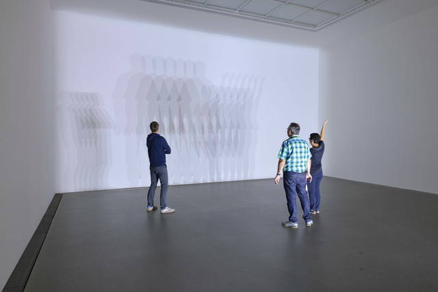 Your uncertain shadow (black and white), 2010 - Pinakothek der Moderne, Munich – 2018 - Photo: Gunnar Gustafsson